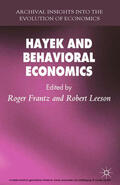 Frantz / Leeson |  Hayek and Behavioral Economics | eBook | Sack Fachmedien