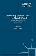 Canals |  Leadership Development in a Global World | eBook | Sack Fachmedien