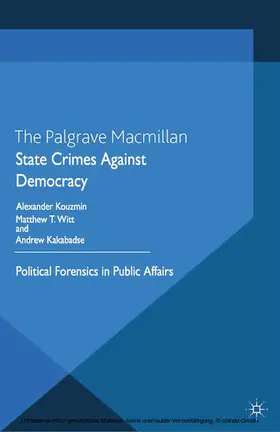 Kouzmin / Witt / Kakabadse | State Crimes Against Democracy | E-Book | www.sack.de