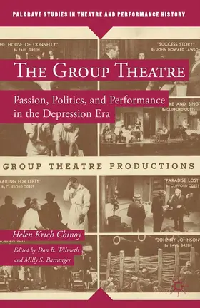 Chinoy / Wilmeth / Barranger | The Group Theatre | E-Book | www.sack.de