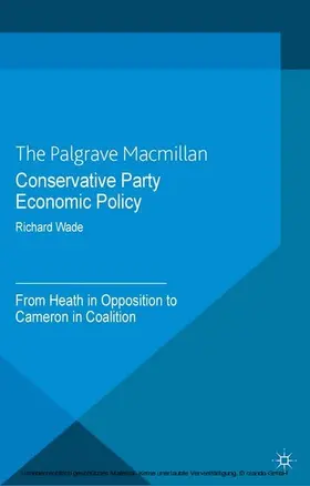 Wade | Conservative Party Economic Policy | E-Book | www.sack.de
