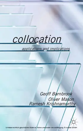 Barnbrook / Mason / Krishnamurthy | Collocation | E-Book | www.sack.de