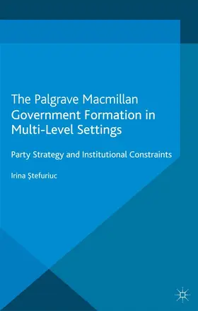 Stefuriuc | Government formation in Multi-Level Settings | E-Book | www.sack.de