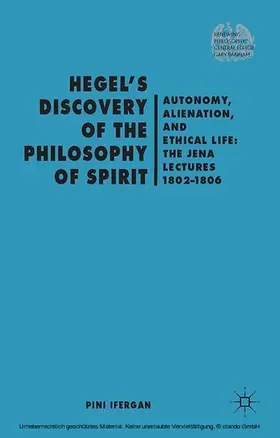 Ifergan |  Hegel's Discovery of the Philosophy of Spirit | eBook | Sack Fachmedien