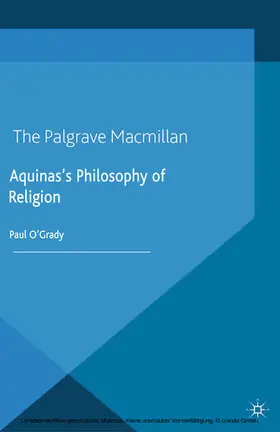 O'Grady |  Aquinas's Philosophy of Religion | eBook | Sack Fachmedien