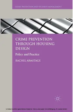 Armitage | Crime Prevention through Housing Design | E-Book | sack.de