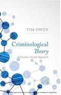 Owen |  Criminological Theory | eBook | Sack Fachmedien