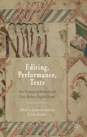 Jenkins / Sanders |  Editing, Performance, Texts | Buch |  Sack Fachmedien