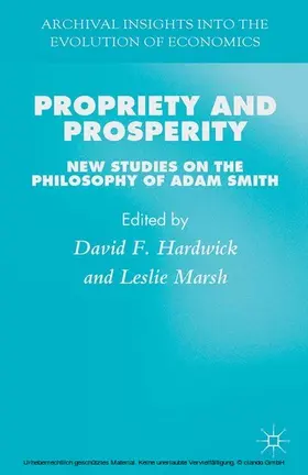 Hardwick / Marsh | Propriety and Prosperity | E-Book | sack.de