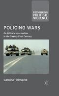 Holmqvist |  Policing Wars | Buch |  Sack Fachmedien