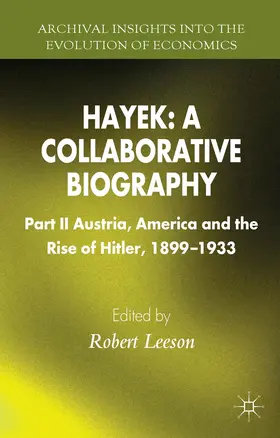 Leeson |  Hayek: A Collaborative Biography | Buch |  Sack Fachmedien
