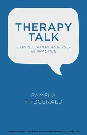 Fitzgerald | Therapy Talk | E-Book | www.sack.de