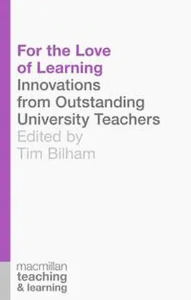 Bilham | For the Love of Learning | Buch | 978-1-137-33429-9 | sack.de