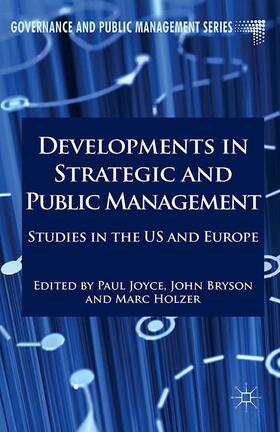 Joyce / Bryson / Holzer | Developments in Strategic and Public Management | E-Book | sack.de