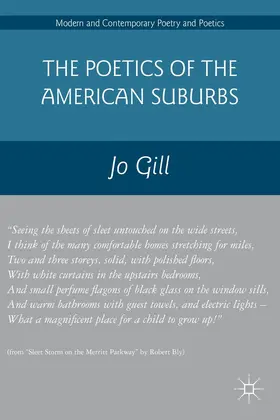 Gill |  The Poetics of the American Suburbs | Buch |  Sack Fachmedien