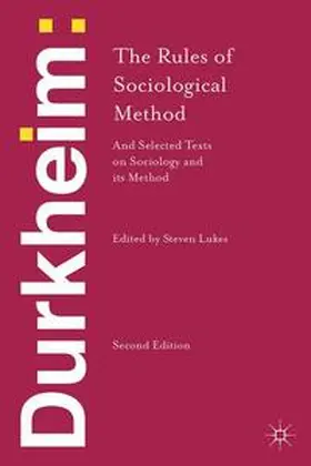 Durkheim / Lukes |  Durkheim | Buch |  Sack Fachmedien