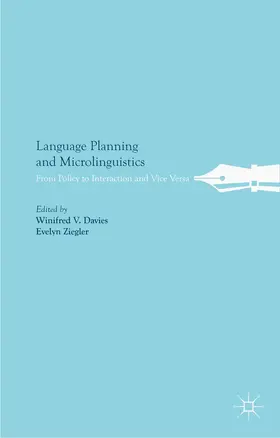 Davies / Ziegler |  Language Planning and Microlinguistics | Buch |  Sack Fachmedien