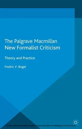 Bogel |  New Formalist Criticism | eBook | Sack Fachmedien