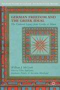 McGrath / Applegate / Frontz |  German Freedom and the Greek Ideal | Buch |  Sack Fachmedien