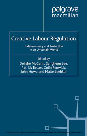 McCann / Lee / Belser | Creative Labour Regulation | E-Book | sack.de