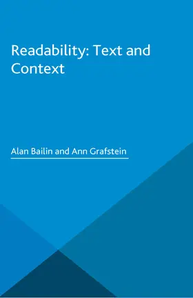 Bailin / Grafstein |  Readability: Text and Context | eBook | Sack Fachmedien