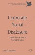 Noronha |  Corporate Social Disclosure | Buch |  Sack Fachmedien