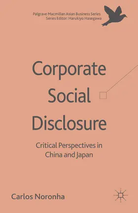 Noronha | Corporate Social Disclosure | E-Book | sack.de