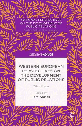 Watson | Western European Perspectives on the Development of Public Relations | E-Book | sack.de