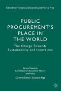 Piga / Decarolis / Frey |  Public Procurement's Place in the World | Buch |  Sack Fachmedien