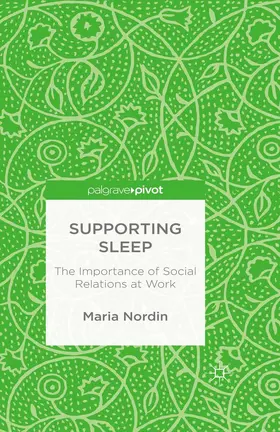 Nordin | Supporting Sleep | E-Book | www.sack.de