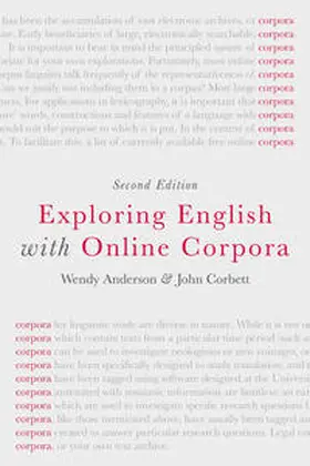 Anderson / Corbett |  Exploring English with Online Corpora | Buch |  Sack Fachmedien