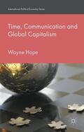 Hope |  Time, Communication and Global Capitalism | Buch |  Sack Fachmedien
