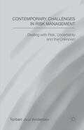 Andersen / Loparo |  Contemporary Challenges in Risk Management | Buch |  Sack Fachmedien