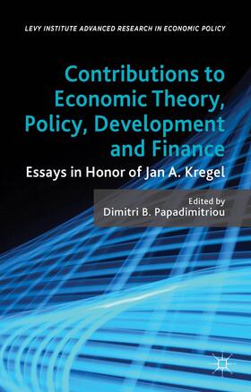 Papadimitriou | Contributions to Economic Theory, Policy, Development and Finance | Buch | 978-1-137-45095-1 | sack.de
