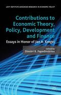 Papadimitriou |  Contributions to Economic Theory, Policy, Development and Finance | Buch |  Sack Fachmedien