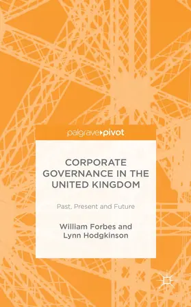 Forbes / Hodgkinson |  Corporate Governance in the United Kingdom | Buch |  Sack Fachmedien