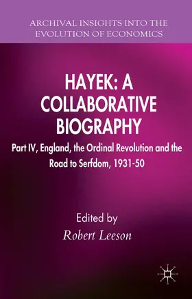 Leeson |  Hayek: A Collaborative Biography | Buch |  Sack Fachmedien