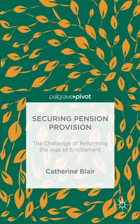 Blair |  Securing Pension Provision | Buch |  Sack Fachmedien