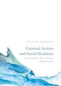 Amatrudo |  Criminal Actions and Social Situations | Buch |  Sack Fachmedien