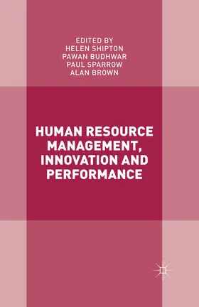 Sparrow / Shipton / Budhwar | Human Resource Management, Innovation and Performance | E-Book | sack.de