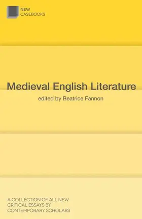 Fannon | Medieval English Literature | Buch | 978-1-137-46958-8 | www.sack.de
