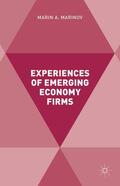 Marinov |  Experiences of Emerging Economy Firms | Buch |  Sack Fachmedien