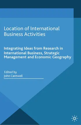 . / Cantwell |  Location of International Business Activities | eBook | Sack Fachmedien