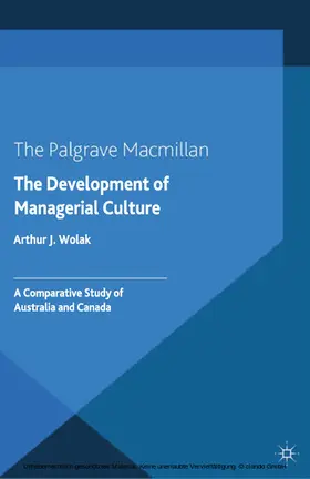 Wolak | The Development of Managerial Culture | E-Book | www.sack.de