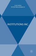 Walgenbach / Weik / Loparo |  Institutions Inc. | Buch |  Sack Fachmedien