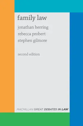 Herring / Probert / Gilmore | Great Debates in Family Law | Buch | 978-1-137-48156-6 | sack.de