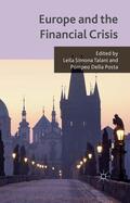 Della Posta / Talani |  Europe and the Financial Crisis | Buch |  Sack Fachmedien