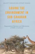 Markham / Fonjong |  Saving the Environment in Sub-Saharan Africa | Buch |  Sack Fachmedien