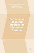 Sauer / Willcocks / Lacity |  Formulating Research Methods for Information Systems | eBook | Sack Fachmedien