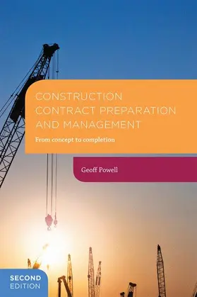 Powell |  Construction Contract Preparation and Management | Buch |  Sack Fachmedien